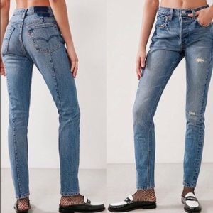 Levi Seamed Skinny Jeans